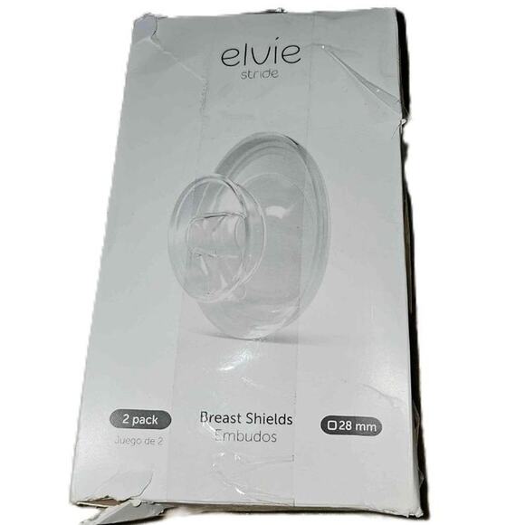 NWT Elvie Silicone Leakproof Reusable BPA Free 2 Shields 21mm 28mm - Picture 1 of 8